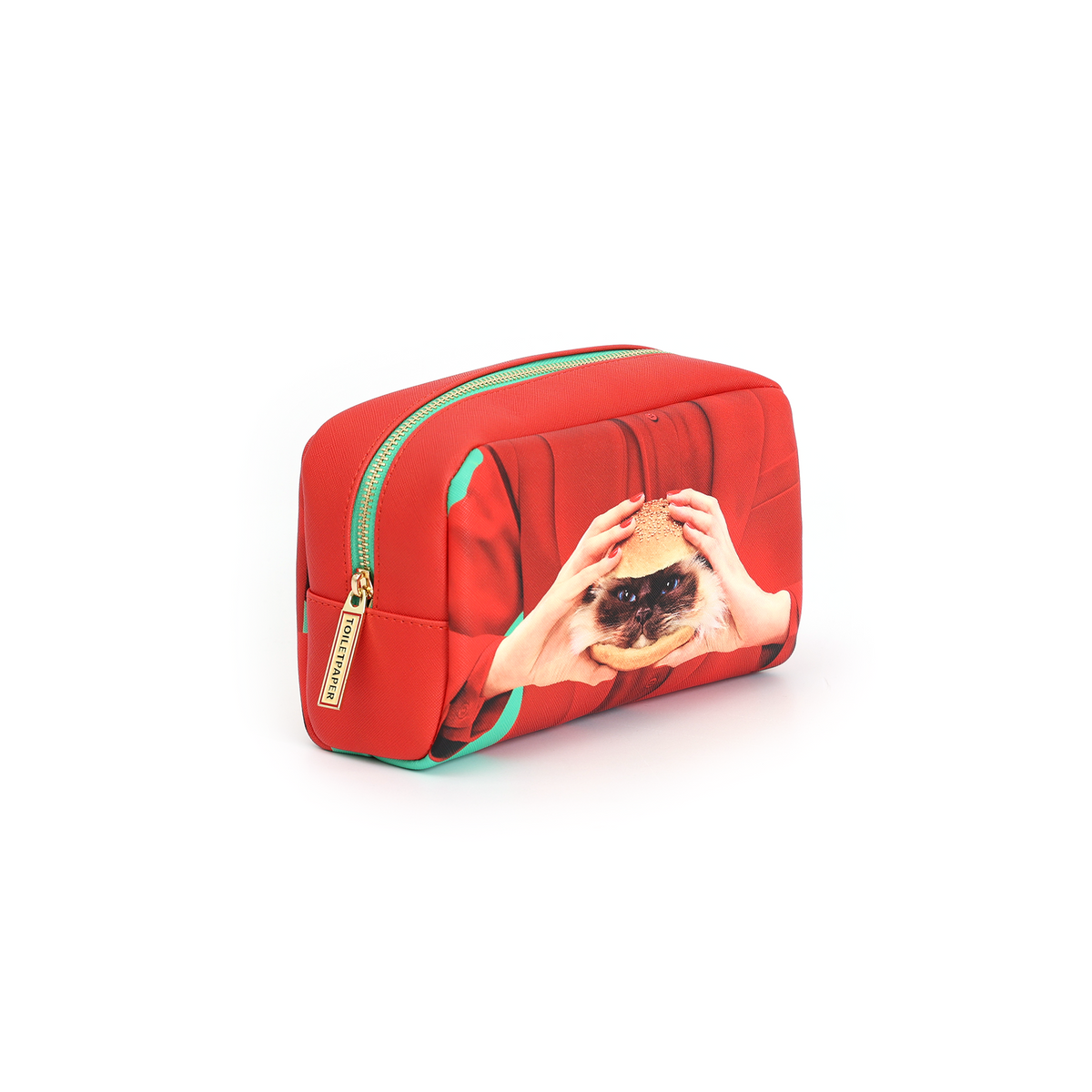 Trousse Cat-Liscious 23x8 h.13 cm de ToiletPaper - Seletti-vue 4-The Woods Gallery