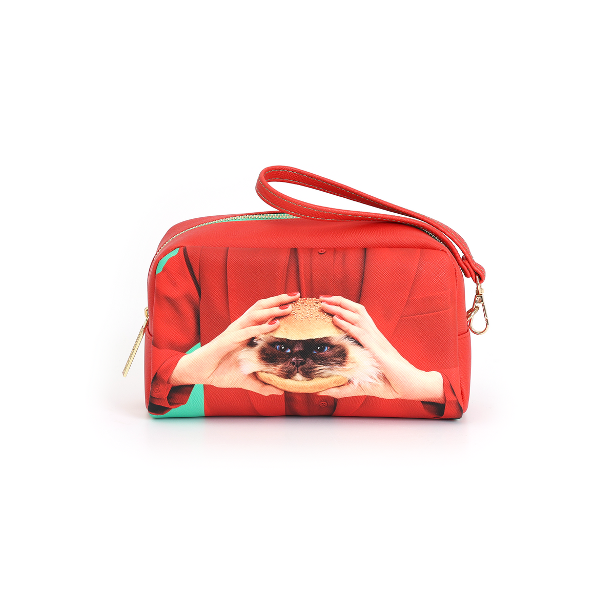 Trousse Cat-Liscious 23x8 h.13 cm de ToiletPaper - Seletti-vue 5-The Woods Gallery