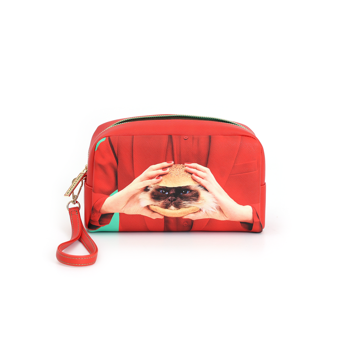 Trousse Cat-Liscious 23x8 h.13 cm de ToiletPaper - Seletti-vue 6-The Woods Gallery