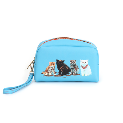 Trousse Kitty Gang 23x8 h.13 cm de ToiletPaper - Seletti-vue 6-The Woods Gallery