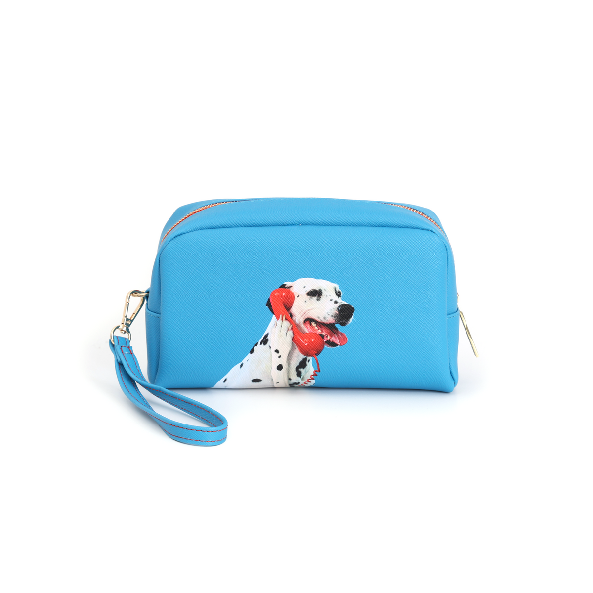 Trousse Dog Call Center 23x8 h.13 cm de ToiletPaper - Seletti-vue 1-The Woods Gallery