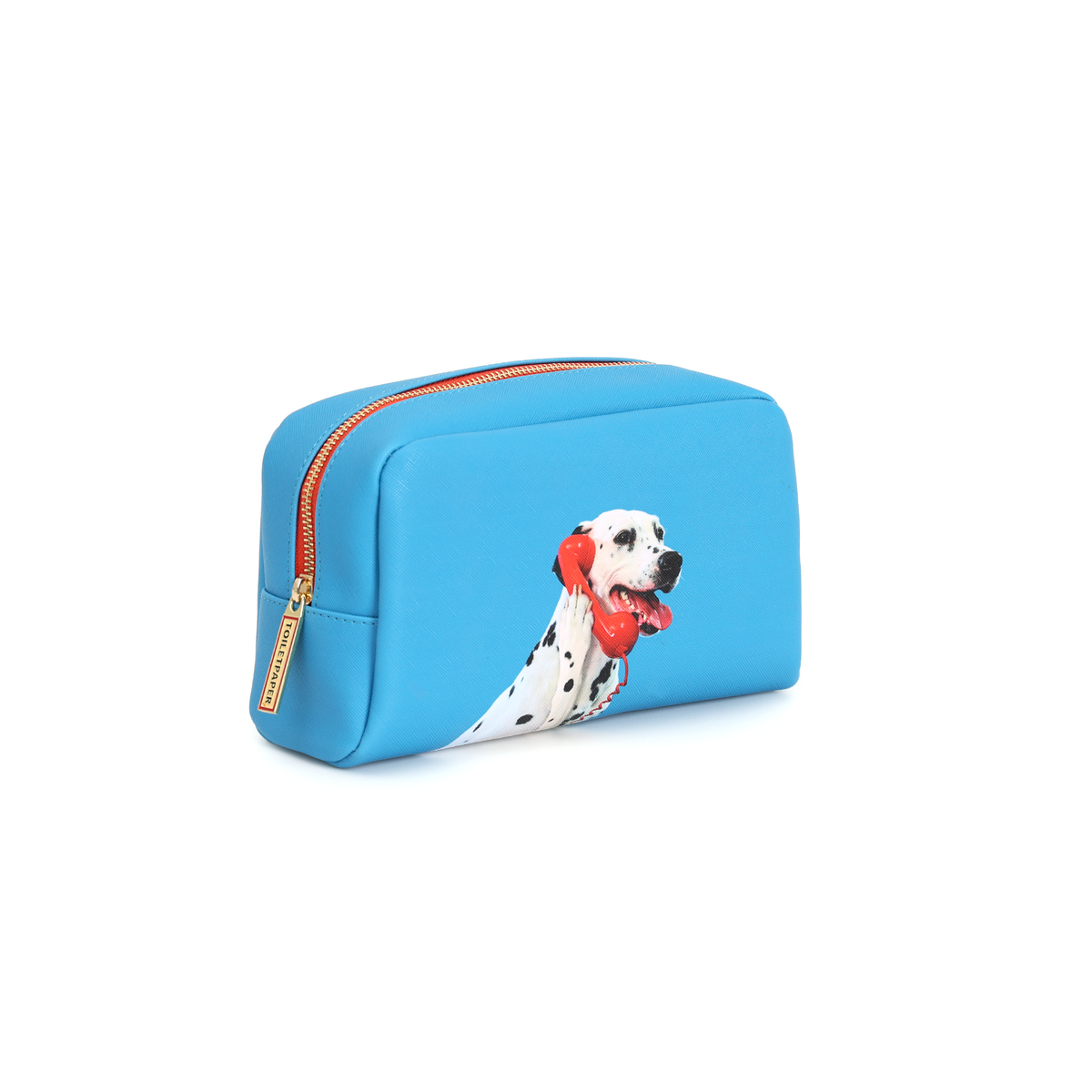Trousse Dog Call Center 23x8 h.13 cm de ToiletPaper - Seletti-vue 4-The Woods Gallery