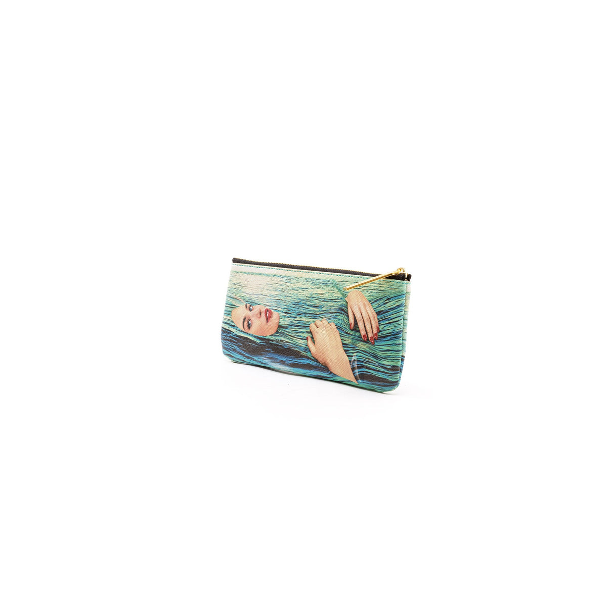 Pochette Sea Girl 21x9 cm de ToiletPaper - Seletti-vue 4-The Woods Gallery