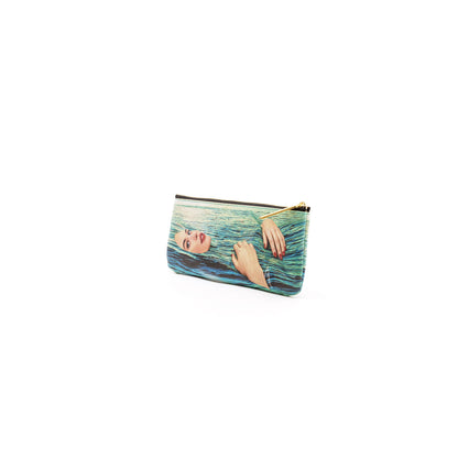 Pochette Sea Girl 21x9 cm de ToiletPaper - Seletti-vue 4-The Woods Gallery
