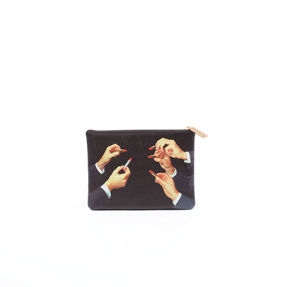 Trousse Lipsticks Black 21x15,5 cm de ToiletPaper - Seletti-vue 1-The Woods Gallery