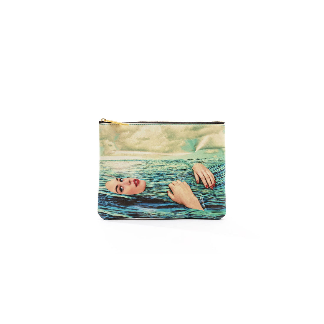 Trousse Sea Girl 21x15,5 cm de ToiletPaper - Seletti-vue 1-The Woods Gallery