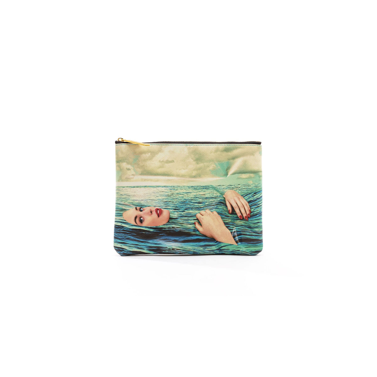 Trousse Sea Girl 21x15,5 cm de ToiletPaper - Seletti-vue 1-The Woods Gallery