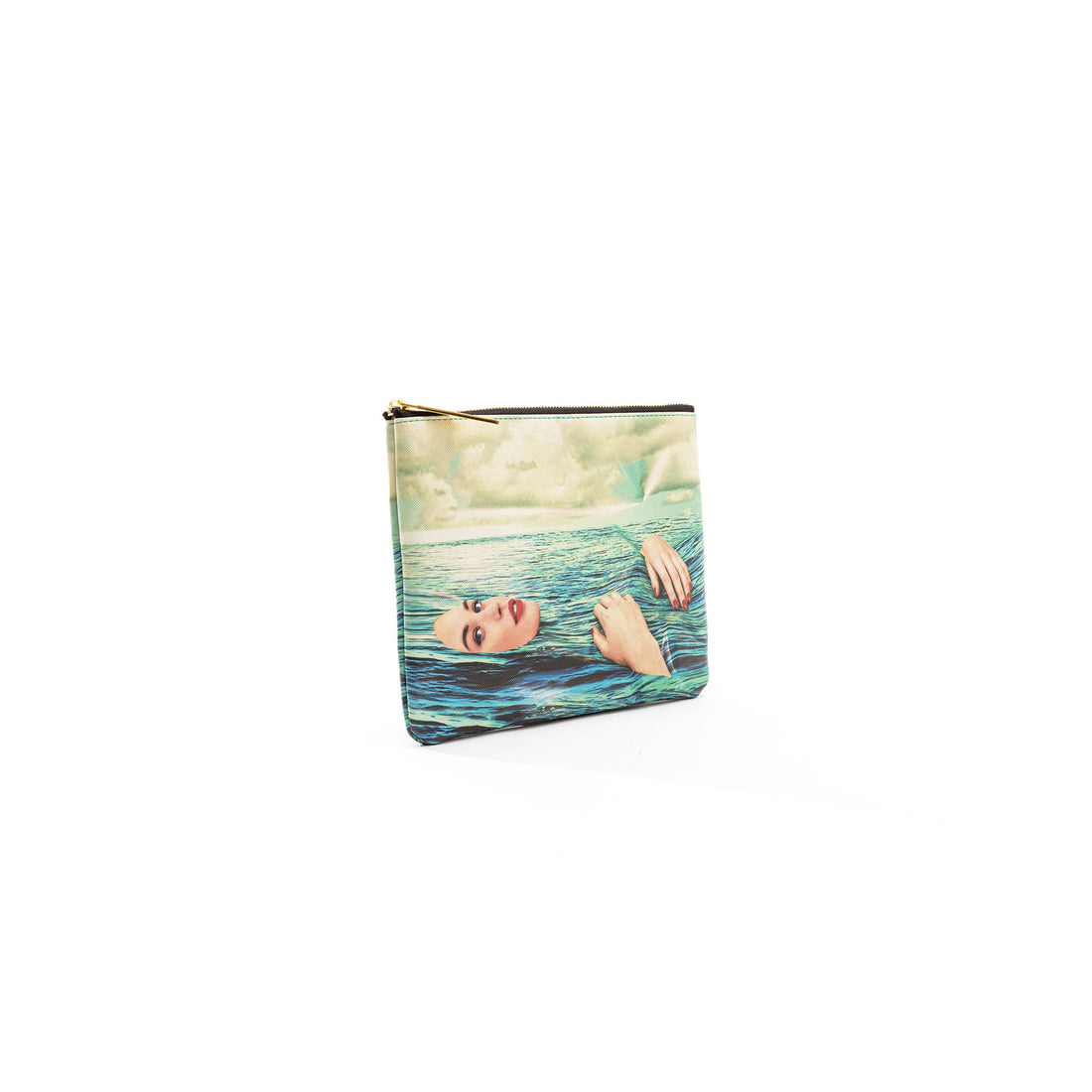 Trousse Sea Girl 21x15,5 cm de ToiletPaper - Seletti-vue 2-The Woods Gallery