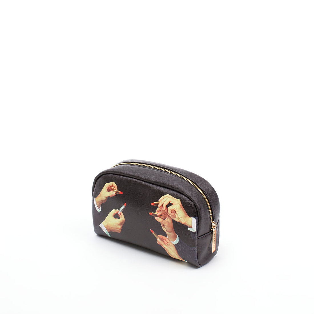 Trousse Lipsticks Black 23x8 h.13 cm de ToiletPaper - Seletti-vue 1-The Woods Gallery