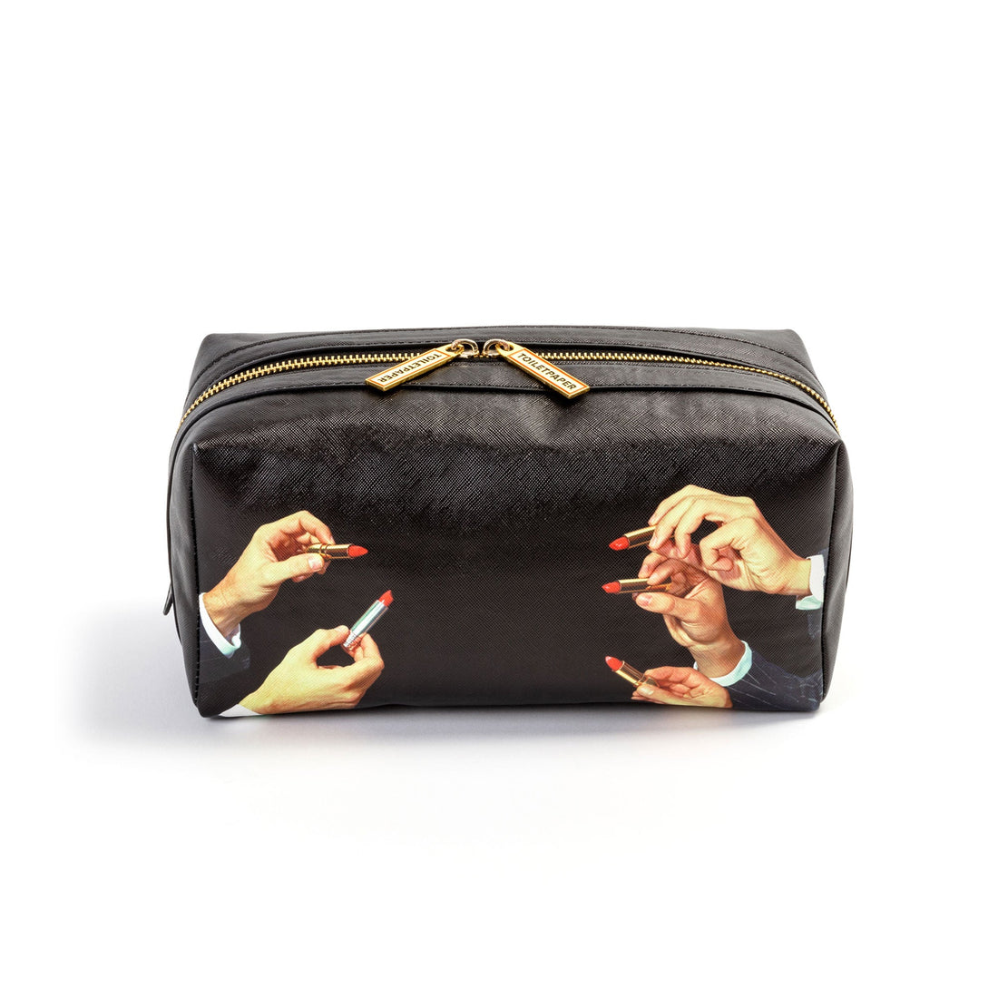 Trousse de toilette Lipsticks Black de ToiletPaper - Seletti-vue 1-The Woods Gallery