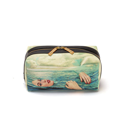Trousse de toilette Sea Girl de ToiletPaper - Seletti-vue 1-The Woods Gallery