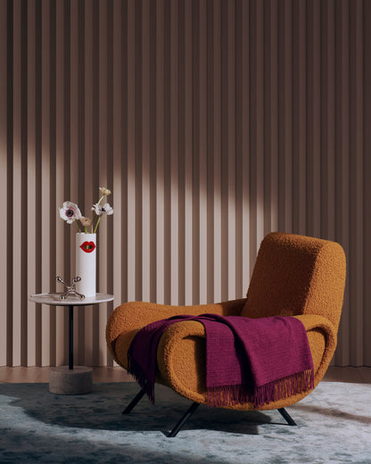 Plaid Naos en laine et cachemire - Cassina-vue de détail 2-The Woods Gallery