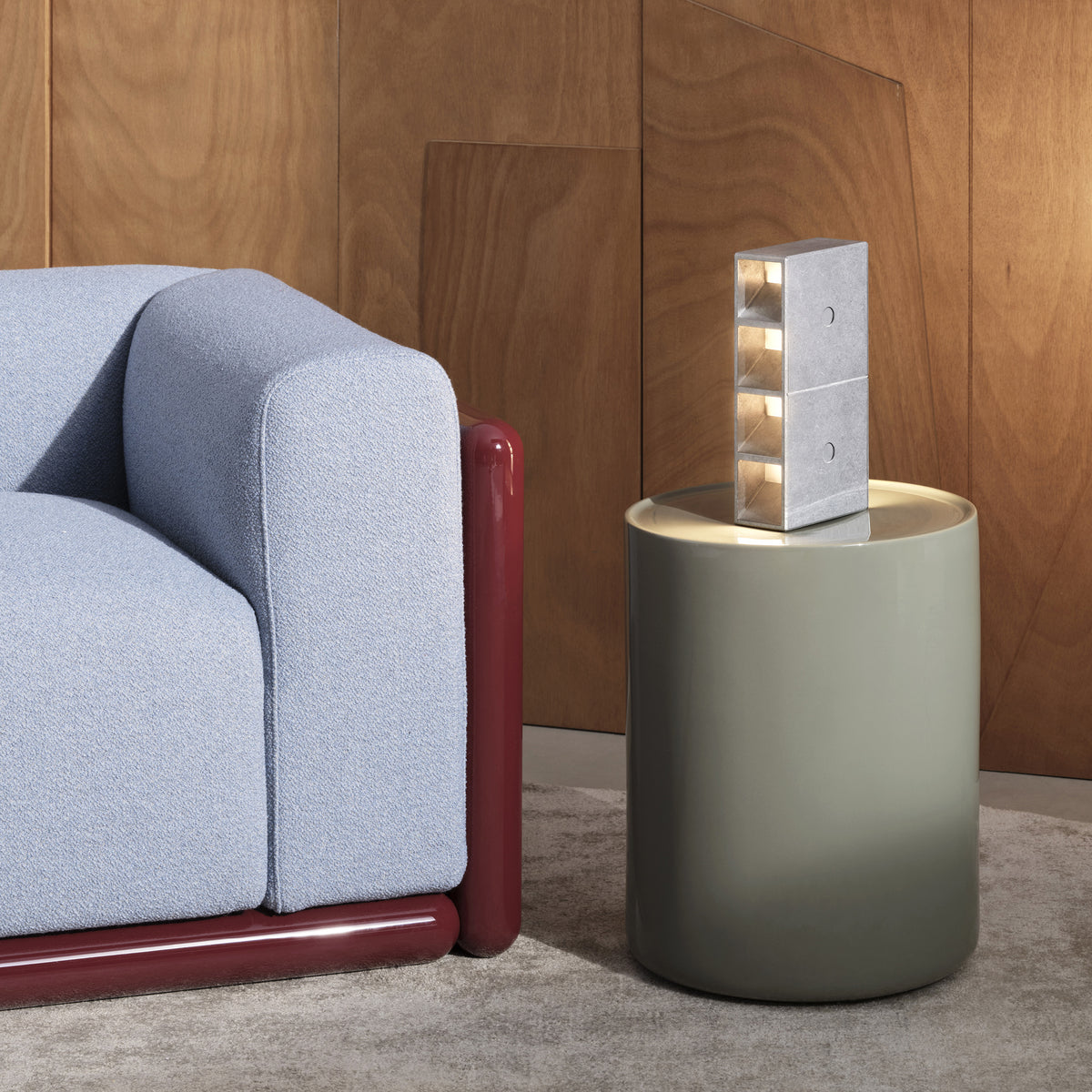 Lampe à poser Tsai Light de Mario Tsai - Cassina-lampe en blocs d&