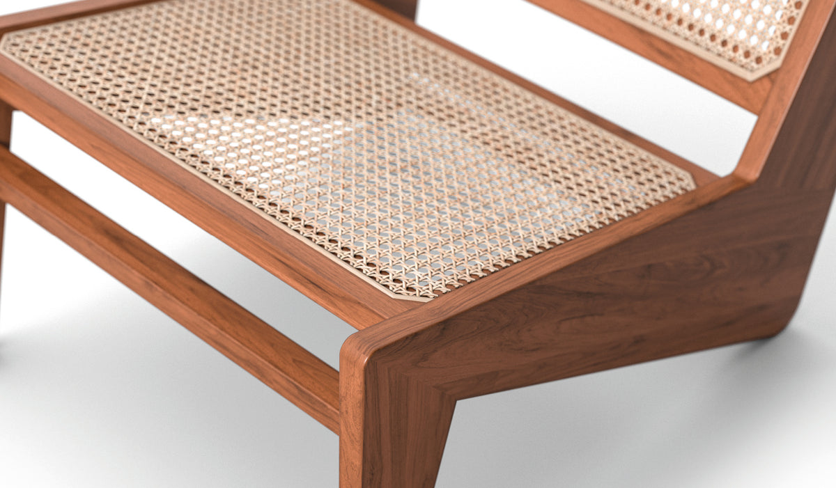 Fauteuil 058 Kangaroo, hommage à Pierre Jeanneret - Cassina-détail de l&
