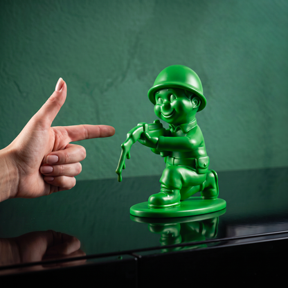 Figurine Plastic Peace de Gianpiero D&