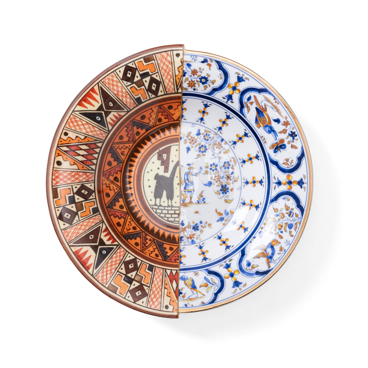Assiette creuse Hybrid Tula de CTRLZAK - Seletti-vue 1-The Woods Gallery