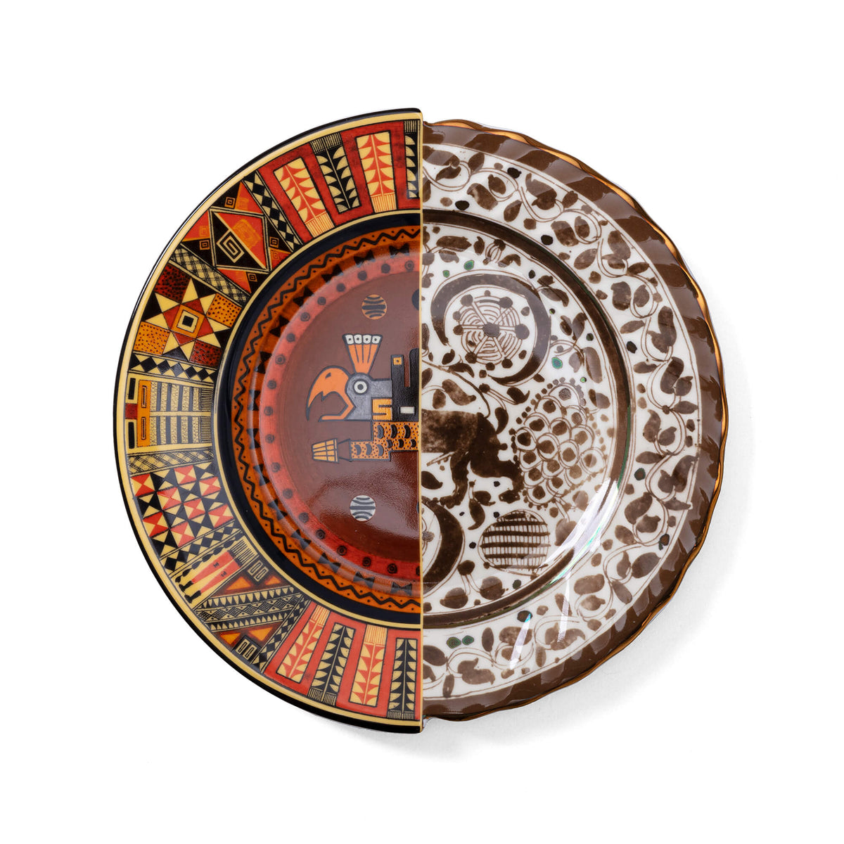 Assiette plate Hybrid Mitla de CTRLZAK - Seletti-vue 1-The Woods Gallery