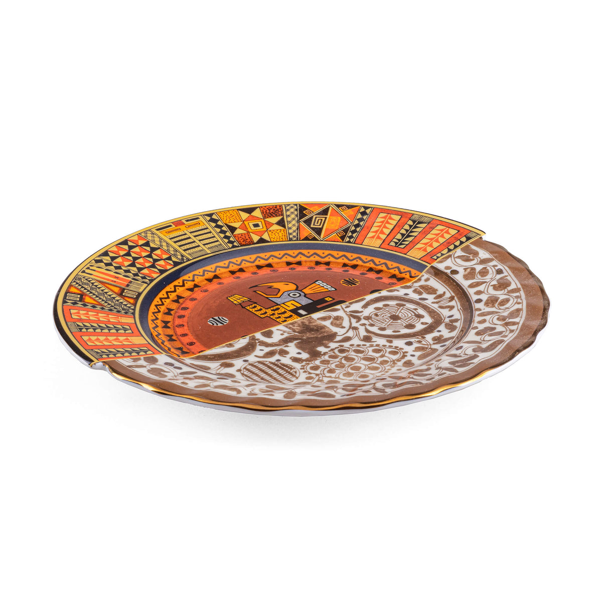 Assiette plate Hybrid Mitla de CTRLZAK - Seletti-vue 3-The Woods Gallery