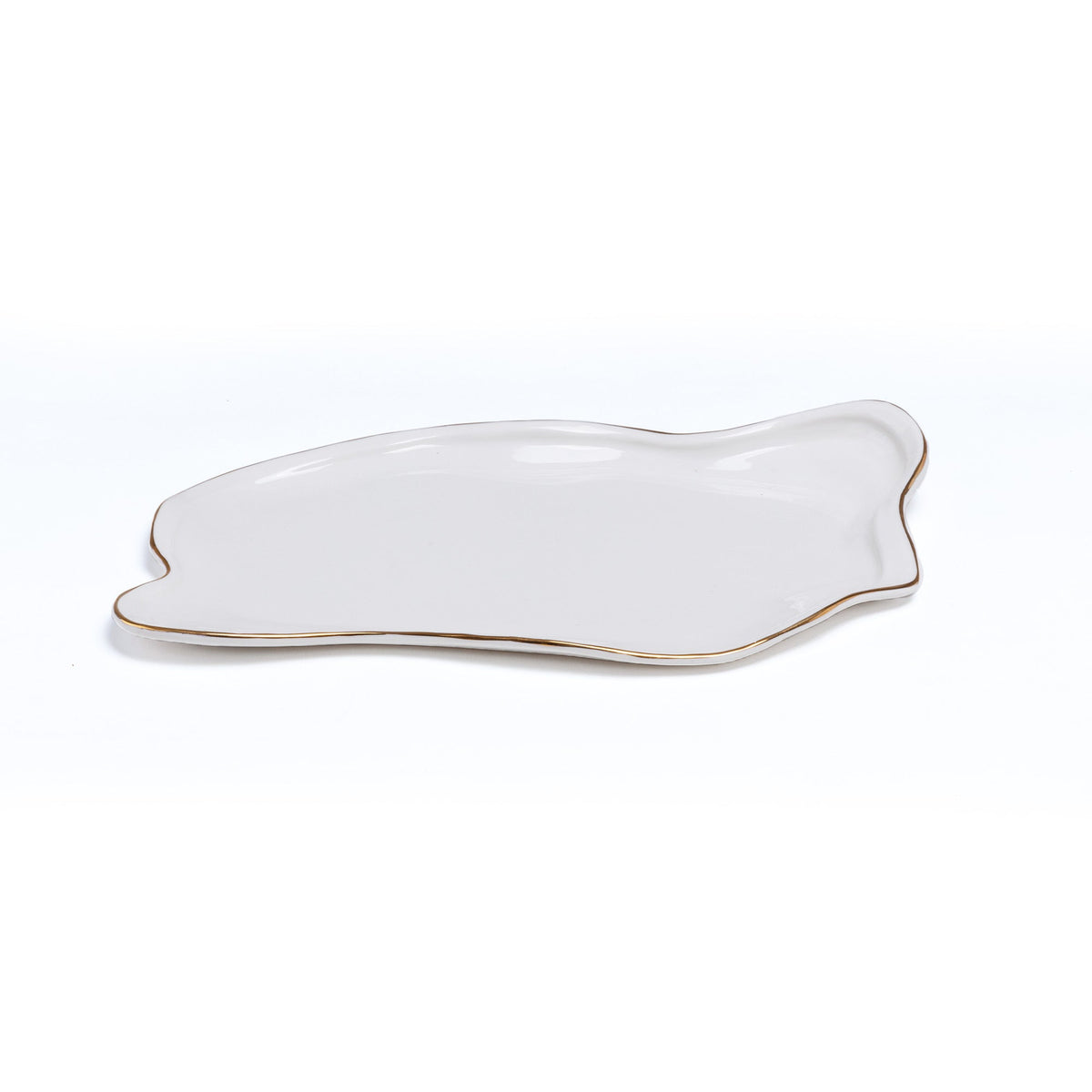 Plateau Meltdown en porcelaine de JordanLuca - Seletti-vue 4-The Woods Gallery