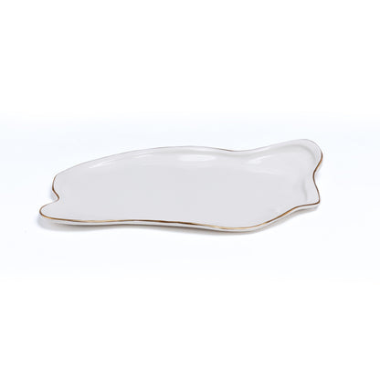 Plateau Meltdown en porcelaine de JordanLuca - Seletti-vue 4-The Woods Gallery
