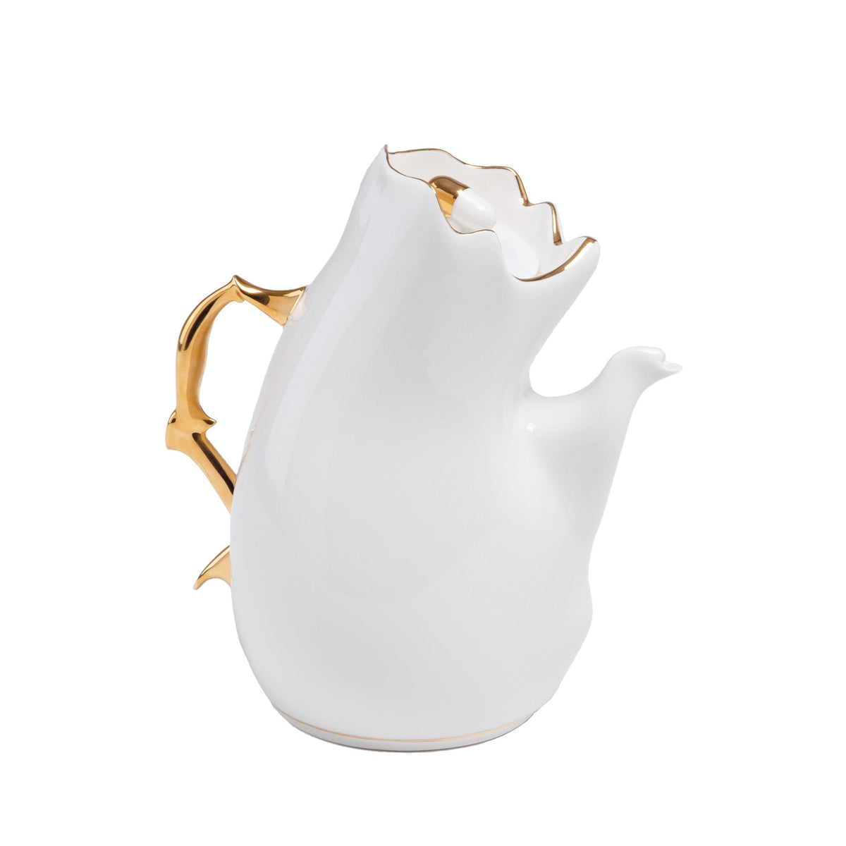 Théière Meltdown en porcelaine de JordanLuca - Seletti-vue 5-The Woods Gallery