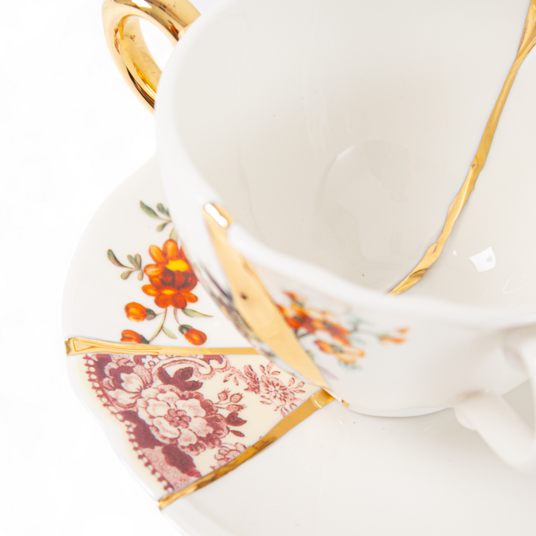 Tasse à thé Kintsugi n°1 de Marcantonio - Seletti-vue 2-The Woods Gallery