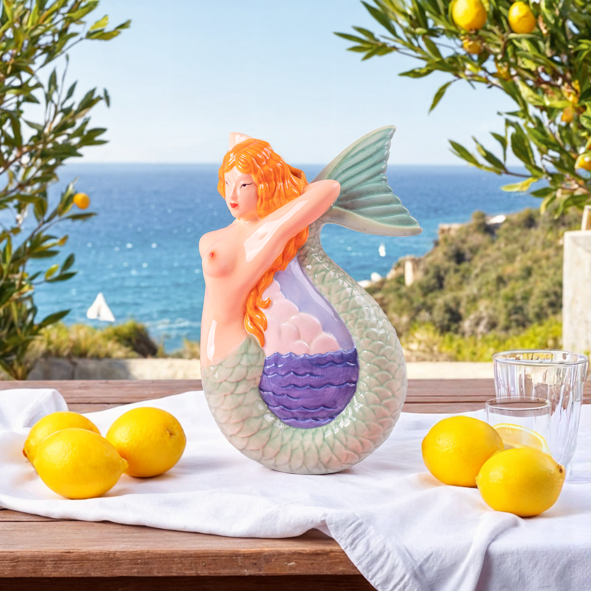 Carafe Mermaid de Simone Falcetta - Seletti-vue 2-The Woods Gallery