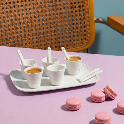 Service à café 6 tasses de Selab + Alessandro Zambelli - Seletti-vue 4-The Woods Gallery
