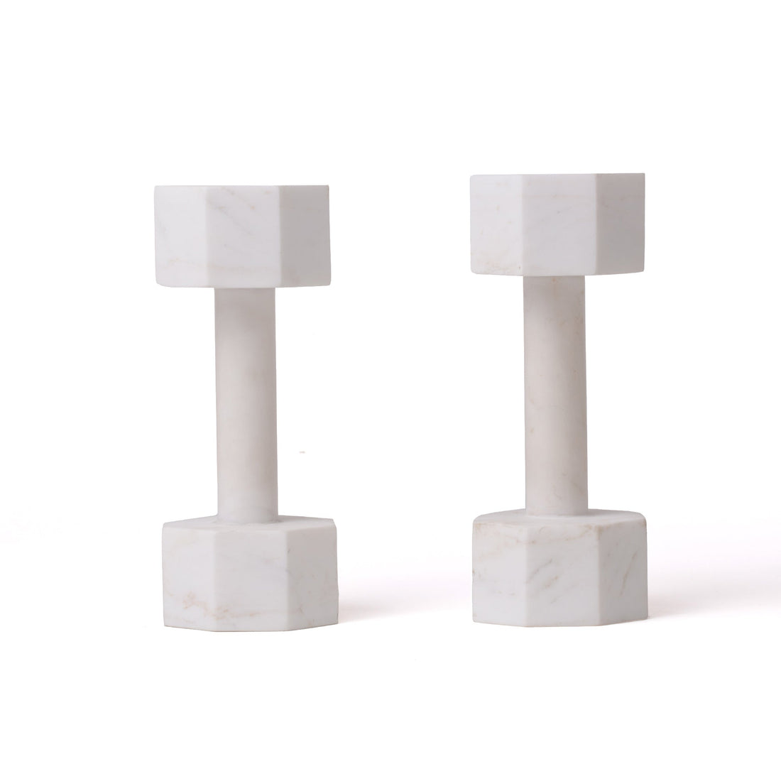 Lot de 2 haltères de marbre Lvdis 2 kg - Seletti-vue 2-The Woods Gallery