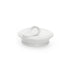 Couvercle de porcelaine pour bocal Estetico Quotidiano - Seletti-couvercle de porcelaine blanche posé sur son bocal-Seletti