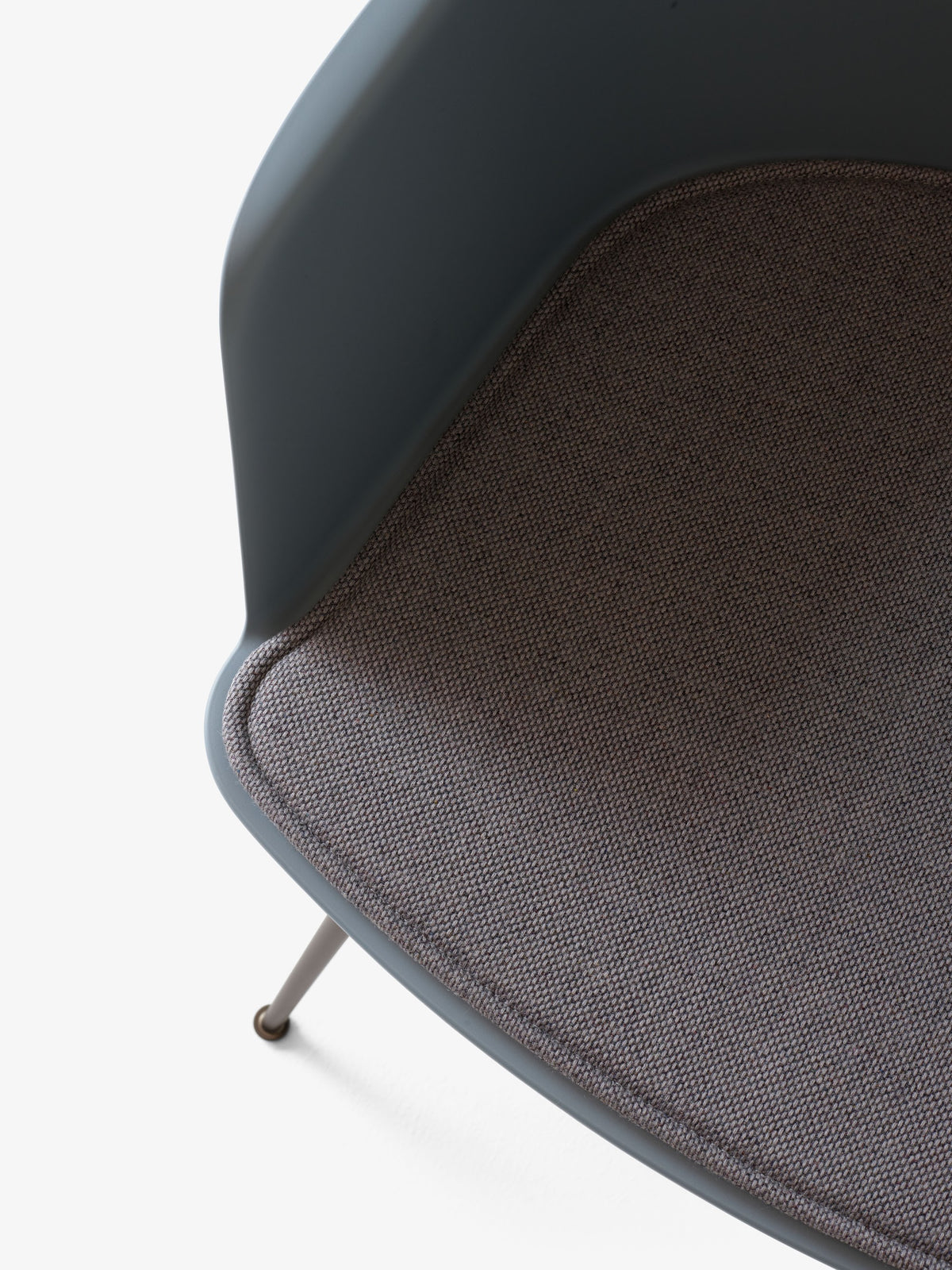 Fauteuil Rely HW33 Bleu clair avec galette d&