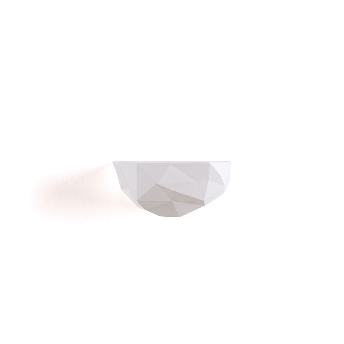 Étagère murale Space Rocks petite blanche de Diesel Living - Seletti-vue 1-The Woods Gallery