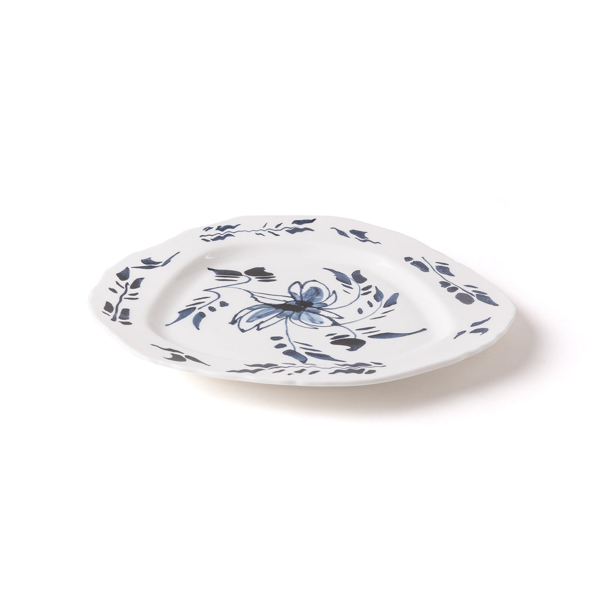 Assiette plate English Delft Classics on Acid de Diesel Living - Seletti-vue 2-The Woods Gallery