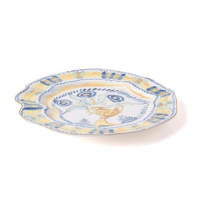 Assiette plate Spanish Yellow Classics on Acid de Diesel Living - Seletti-vue 2-The Woods Gallery