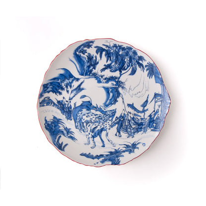 Assiette plate Blue Chinoiserie Classics on Acid de Diesel Living - Seletti-vue 1-The Woods Gallery