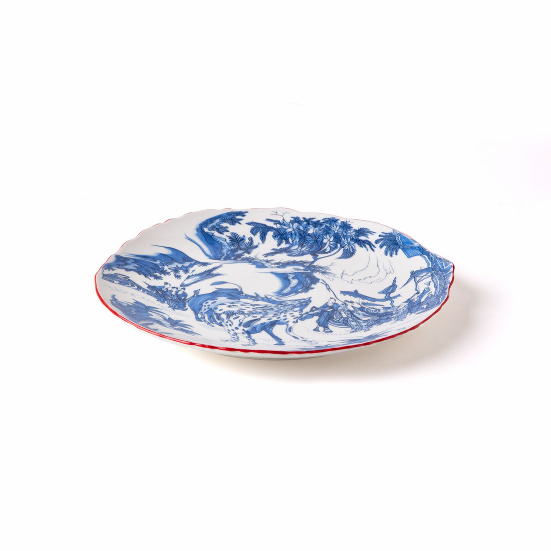 Assiette plate Blue Chinoiserie Classics on Acid de Diesel Living - Seletti-vue 2-The Woods Gallery