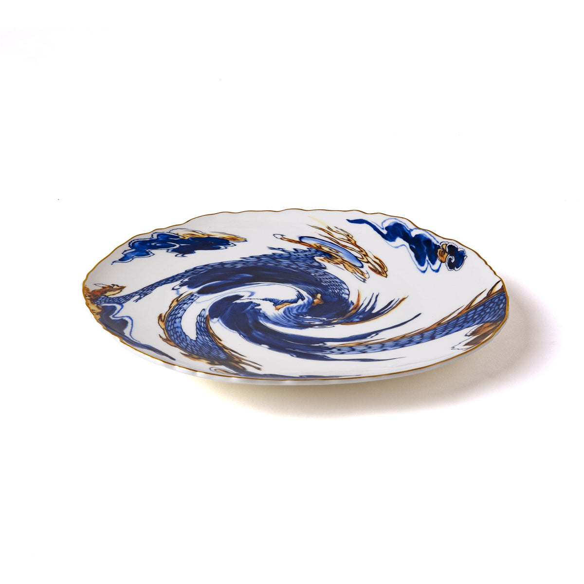 Assiette plate Imari Dragon Classics on Acid de Diesel Living - Seletti-vue 2-The Woods Gallery