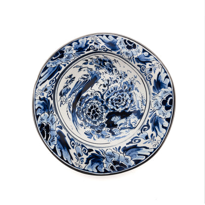 Assiette creuse Flower Bird Classics on Acid de Diesel Living - Seletti-vue 1-The Woods Gallery