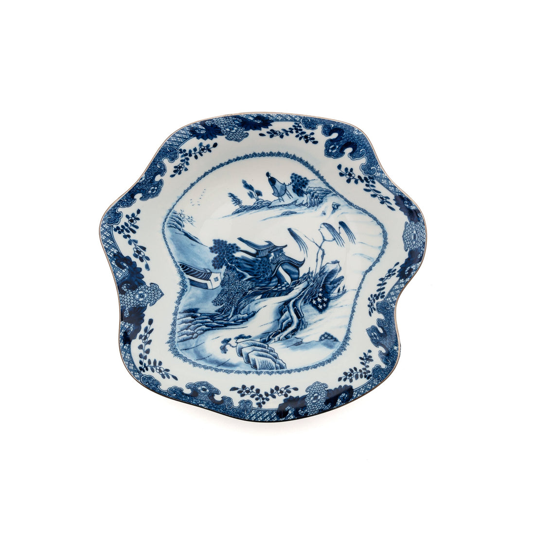 Assiette creuse Pagoda Classics on Acid de Diesel Living - Seletti-vue 1-The Woods Gallery