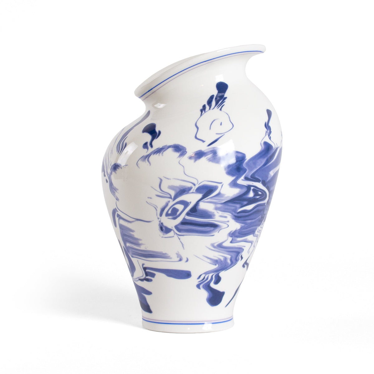 Vase Floral Delft Classics on Acid de Diesel Living - Seletti-vue 3-The Woods Gallery