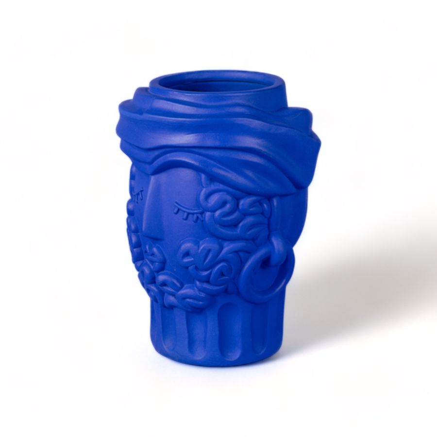 Vase Man bleu Magna Graecia de Antonio Aricò - Seletti-vue 4-The Woods Gallery