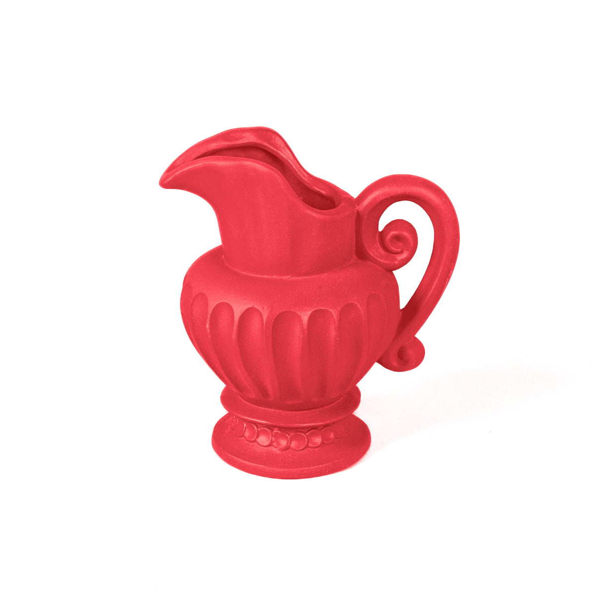 Pichet Caraffa Magna Graecia rose de Antonio Aricò - Seletti-pichet vu de dos, pied annulaire-Seletti
