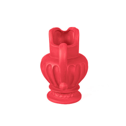 Pichet Caraffa Magna Graecia rose de Antonio Aricò - Seletti-pichet vu de face, bec pincé-Seletti