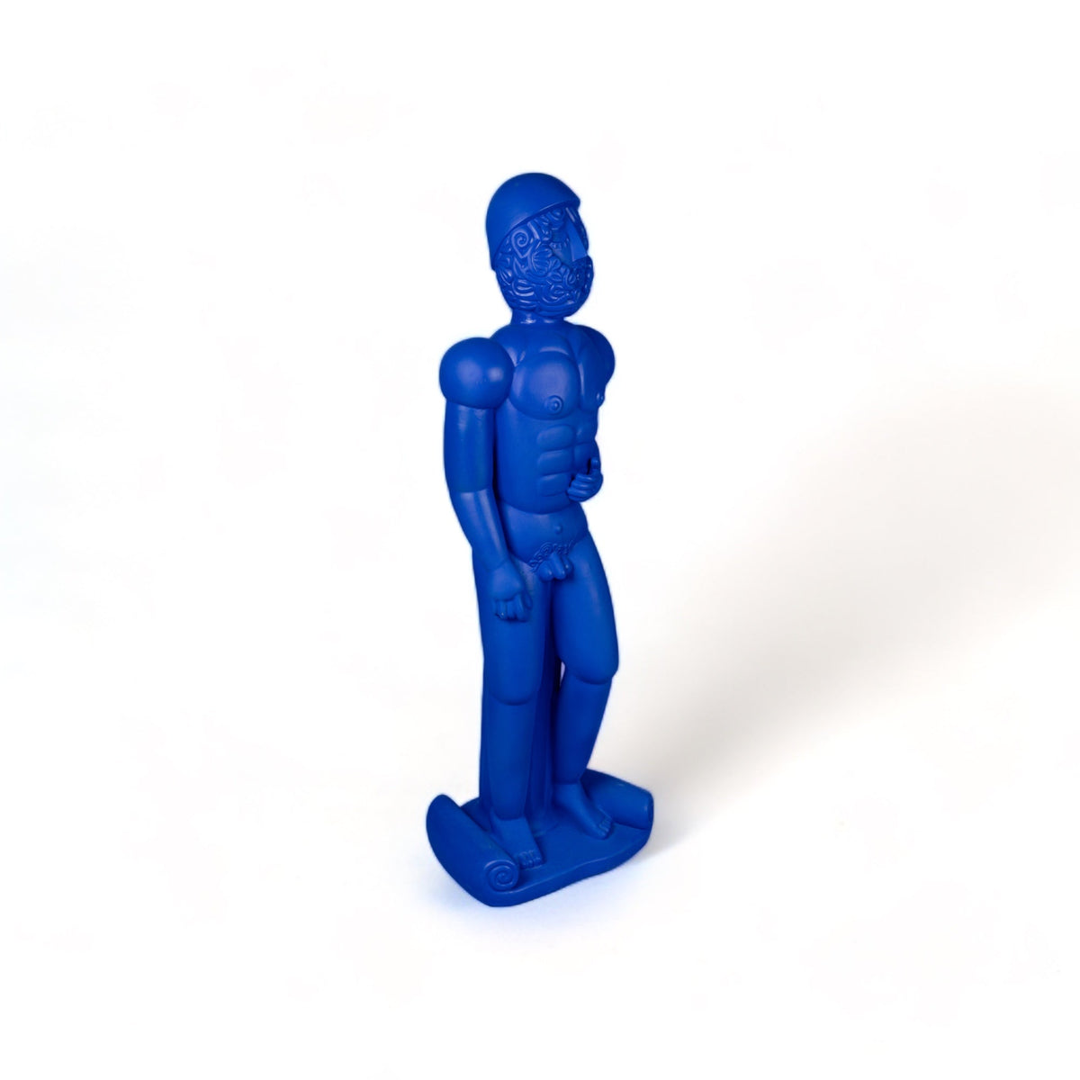 Statue Bronzo Helmet bleue Magna Graecia - Seletti-vue 5-The Woods Gallery