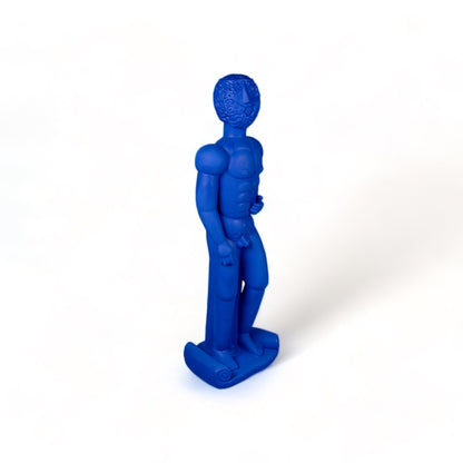Statue Bronzo bleue Magna Graecia de Antonio Aricò - Seletti-vue 5-The Woods Gallery