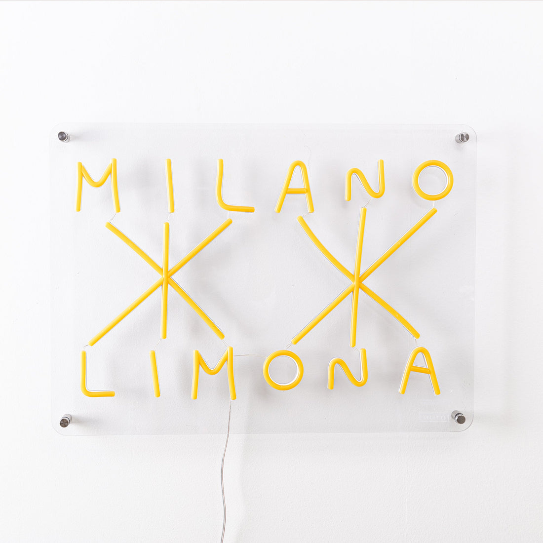 Enseigne lumineuse Milano Limona de Nico Vascellari - Seletti-vue 2-The Woods Gallery