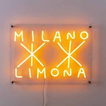 Enseigne lumineuse Milano Limona de Nico Vascellari - Seletti-vue 5-The Woods Gallery