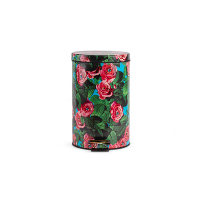 Poubelle Roses 12 L de ToiletPaper - Seletti-vue 1-The Woods Gallery