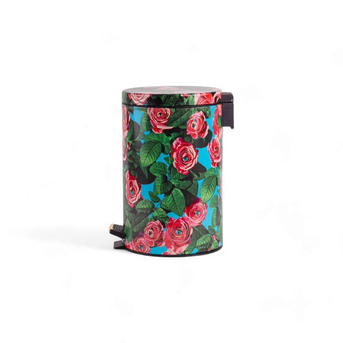 Poubelle Roses 12 L de ToiletPaper - Seletti-vue 4-The Woods Gallery