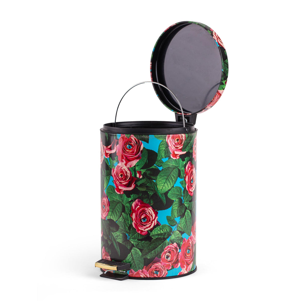 Poubelle Roses 12 L de ToiletPaper - Seletti-vue 6-The Woods Gallery